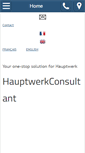 Mobile Screenshot of hauptwerkconsultant.com